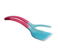 Egg Turner Spatula, 2 in 1 Egg Turner, Ergonomic Handle Kitchen Utensil for Toasts Pancakes Meat Fish Bread BBQ Breakfast