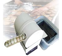 Egg Washer & Cleaner Machine, 120W Waterproof Motor, ABS Corrosion-Resistant Body, Efficient for Large Quantities in Farms & Commercial Kitchens