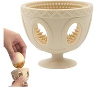 Egg Washer - Silicone Egg Cleaning Brush for Farm Fresh Eggs, Removes Chicken Coop Nasties - Ideal for Backyard Chickens, Homesteaders & Egg Collectors