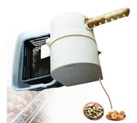 Egg Washing Machine, 2300 Pcs/H Automatic Egg Cleaner with Roller Brush for Chicken, Duck, Goose Eggs, Efficient Egg Shell Cleaning Machine