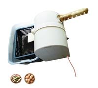 Egg Washing Machine with Roller Brush for Fresh Chicken, Duck, and Goose Eggs