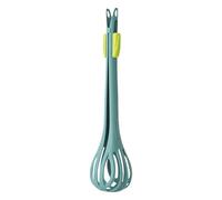 Egg Whisk, 2 in 1 Kitchen Blender Tongs - Ergonomic Milk Whisk | For Pastry Kitchen Cooking Restaurant Barbecue Pancake Coffee Milk Eggs Noodles Pasta