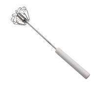 Egg Whisk - Egg Beater | Hand Push Whisk Blender | Stainless Steel Manual Mixer for Coffee, Milk & Baking, Lightweight & Rustproof, Ideal for Daily Kitchen Use