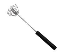 Egg Whisk - Hand Whisk Blenders | Semi-Automatic Egg Beaters | Rotary Push Mixer For Cooking Whisk Beating | Stainless Steel Manual Tools