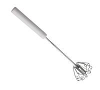 Egg Whisk - Semi-Automatic Mixer Stirrer | Rustproof Hand Mixer Tool | Heavy Duty Kitchen Broom for Mixing Coffee, Milk, Baking, Cooking