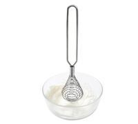 Egg Whisker | Spring Coil Egg Mixer Hand Whisk Tool | Stainless Steel Blender Kitchen Gadgets for Home Mixing Beating Frothing Milk Making Cream Stirring Cooking Baking Restaurant