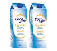 Egg White Pasteurised Liquid 2 x 1kg High Protein from GREAT BRITISH TRADING LIMITED