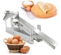 Egg White Separator, Quick Egg Separator Egg Yolk Separator, Chicken Yolk Protein Separator, Adjustable Height and Separation Gap, 500-800 Pieces/H Output
