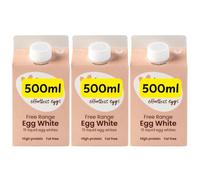 Egg Whites Liquid, Fat Free, high Protein (3x500ml)