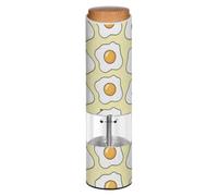 Egg Yellow Electric Pepper Grinder Auto Salt Pepper Grinder