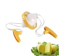 Egg Yolk Mixer - Golden Egg Maker | Manual Yolk Shaker with Pull Ropes, Ovum White Blender, Spinner Scramblerr, Kitchen Cooking Tool for Home Culinary Prep Supplies