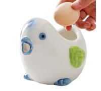 Egg Yolk Separator Ceramic Household Item Cute Bird Shape | Egg Yolk Protein Separator for Kitchen Restaurant Home Cafe Diners Bistro Camping RV Studio