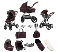 egg3 3-in-1 Travel System 10 Piece Bundle - Mulberry
