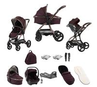 egg3 3-in-1 Travel System 9 Piece Bundle - Mulberry