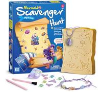 Eggbox Mermaid Toys Dig Kit - Dig Out Mermaid & Charms and Make Your Own Bracelet, Necklace and Ring - with a Fun Seek Game - Gifts for Boy Girls Age 6 7 8 9 10 11 12 Years Old