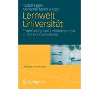 Egger - Lernwelt Universitat Entwicklung Von Lehrkompetenz in Der Hoc - X555z