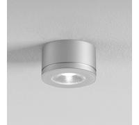 Egger Licht EGG DLS Downlight Newton, grey, 30°, 3,000 K Ø 6.3 cm IP54