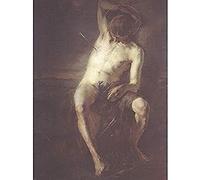Egger-Lienz Saint Sebastian Arrow Martyr Painting Art Print Canvas Premium Wall Decor Poster Mural