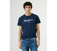 Eggo Crew Neck T-Shirt Navy Blue