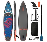 EGGORY Inflatable Stand Up Paddle Board Fluorescent Red 3350x810x150mm 1pc