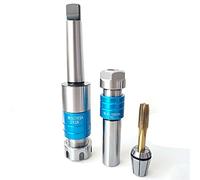 EGGPOD Spring Collet Set 1pc Morse cone MT2 MT3 mt4 mta3 er20 er25 er32 Floating tapping holder morse tool holder tap chuck collet chuck cnc milling lathe Lathe Milling Tool (Size : C20-VER20)