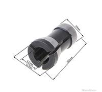 EGGPOD Spring Collet Set 6mm 6.35mm 8mm Collet Chuck Adapter Engraving Trimming Machine Electric Router High Precision My12 20 Dropship Lathe Milling Tool (Color : 635)