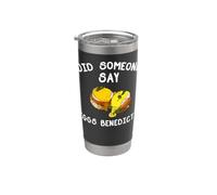Eggs Benedict Apparel - Funny Cute Egg Lover Design Stainless Steel Insulated Tumbler