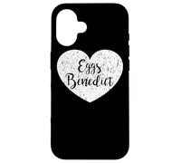 Eggs Benedict Heart Apparel - Cute Benedicts Lover Design Case for iPhone 16