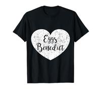 Eggs Benedict Heart Apparel - Cute Benedicts Lover Design Value Graphic T-Shirt