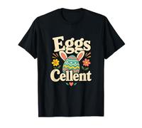 Eggs Cellent Easter Bunny Egg Hunt Spring Humor T-Shirt