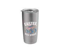 Eggs Crusher Easter Day Monster Truck Fun Adventure Stainless Steel Insulated Tumbler