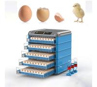 Eggs Incubator Fully Automatic, 128/192/256/500 ,Egg Incubators with Automatic Egg Turning and Humidity Control,General Purpose Incubators for Chickens Ducks Birds(500 egg)