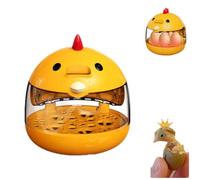 Eggs Incubator Hatcher Machine, Automatic Smart Temperature Control Hatcher Machine, Lightweight with Clear Window Chicken Quail Eggs Incubator, Chicken Incubator for Hatching Chickens,Pigeon,Birds