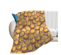 Eggs Tart Cheese 250g Flannel Throw Blanket Lightweight
