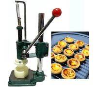 Eggs tart machine,Manual eggs Tart Making Machine, Custard Tart Shell Molding Hand Press Making eggs Tart Skin Tool, Easy To Use, Small In Size, Does Not Take Up Space, The Base Is Cast Iron