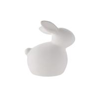 Eggs-traordinary Gift Co LED Ceramic Bunny Light 10cm in White Eggs-traordinary Gift Co White