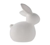 Eggs-traordinary Gift Co LED Ceramic Bunny Light 15cm in White Eggs-traordinary Gift Co White