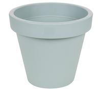 (Eggshell Blue) Strong Round Plastic Irrigation System Plant Pots