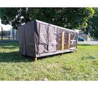 Eggshell RAIN COVER ONLY FOR THUMPER rabbit hutches XXL Largest in range Highly Predator Resistant Wire rabbit hutch single tier 6ft internal