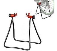 EggshellHome Bike Repair Stand, Bicycle Parking Rack/Display Stand/Maintenance Frame, Adjustable Angle Work Stand, Hi-Quality Foldable,Black