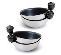 Eggssentials Egg Poacher Replacement Spare Stainless Steel Anti-Stick PFOA Free Individual Removable Poaching Cups (4)