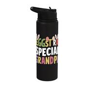Eggstra Special Grandpa Funny Easter Family Design Stainless Steel Insulated Water Bottle