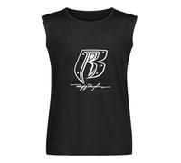 EGGUDd Ruff Ryders Rap Hip Hop Music Underground Men's Sleeveless T-Shirt Black Graphic Unisex Vests Top Tee Shirt XL