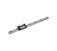 EGH20CA Linear Rail Guide, Square Linear Sliding Block Set, High Speed Motion Bearing Steel Guide for 3D Printer CNC Parts, with 20mm Width Rail and 15mm Height Rail, Durable and C (400mm)
