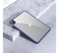 EGHFIXSD Clear Transparent Case For iPad Air Pro 2024 10.9 11 12.9 10.2 13 inch MINI 4th 5th 6th 7th 8th 9th 10th Generation Hard Cover,Navy Blue,for pro 2021 11inch