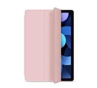 EGHFIXSD For iPad Air Pro MINI Case 3 4 5 6 7 8 9 10th Generation 3-fold Leather Tablet Sleeve Liquid Silicon Soft Stand 11 12.9 13 Cover,Pink,for ipad Air 1st 9.7inch