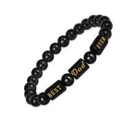 EGHTvmok Dad Gifts for Dad Happy Gifts Father's Day from Daughter Son Birthday Father Presents Cool for Papa Daddy Gift Thoughtful Easter Christmas Xmas Valentines Mens Jewelry Beaded Bracelets