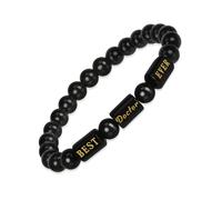 EGHTvmok Doctor Gifts for Men Unique Best Doctor Ever Gifts Christmas Cool Appreciation Thank You Graduation Retirement National Doctors Day Male Women Beaded Bracelets Xmas Thanksgiving