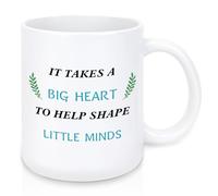 EGHTvmok Teacher Gifts for Women,Personalised Thank You Teacher Gifts for Teachers Leaving Gift End of The Year Retirement Assistant Headteacher Appreciation Graduation Unique Valentines Coffee Mug