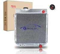 EGINCOOLER 3 Core Radiator for ford 1964-1966 Mustang / 1960-1965 Falcon Comet l6 V8 3 Row Radiator